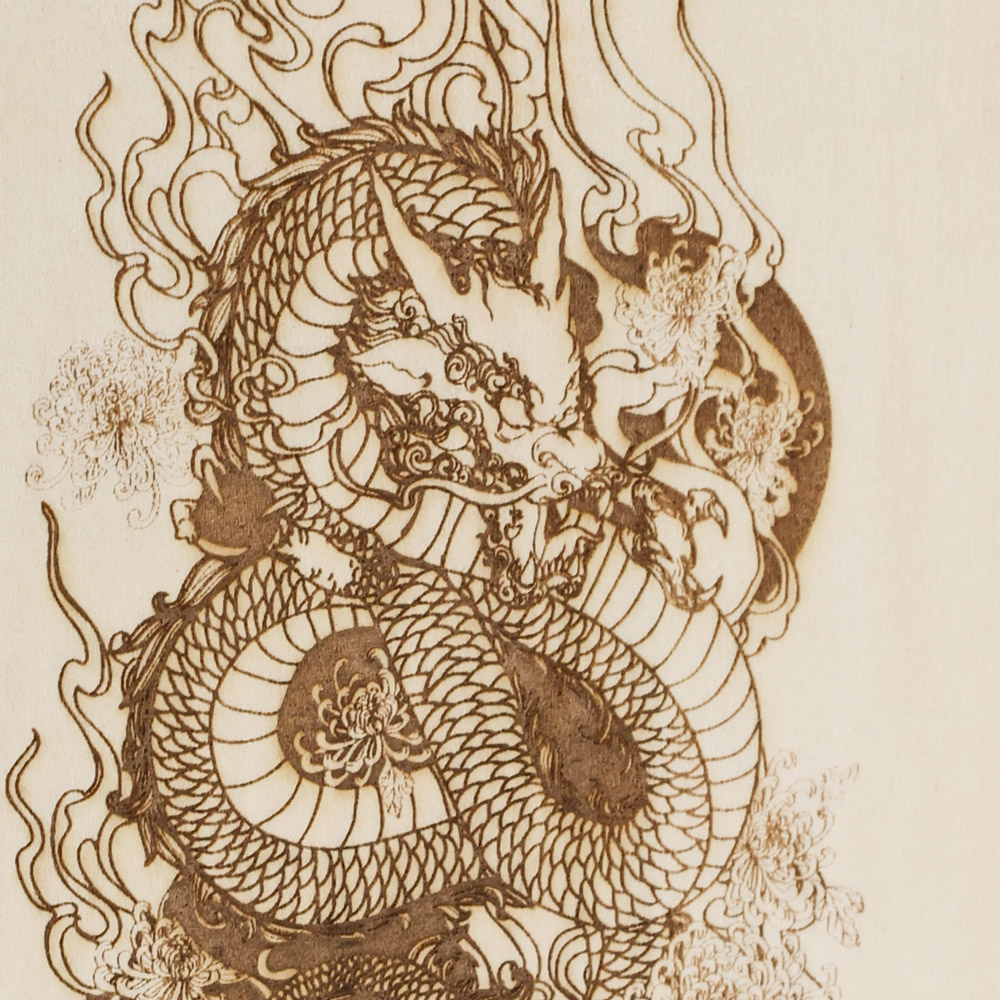 Plaque en bois personnalisée gravée – Décoration murale sur mesure (image, dessin, texte)