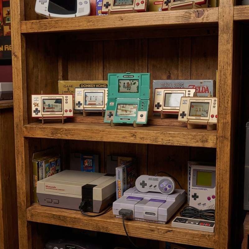 support game & watch pour mettre en valeur votre collection de console rétro