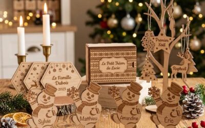 Décorations de Noël personnalisées en bois | Back To Fun